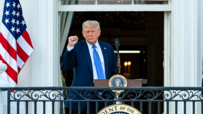 El presidente de EEUU, Donald Trump.