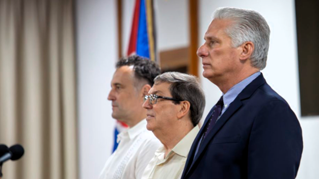 Miguel Díaz-Canel encabeza la creación de la Comisión Nacional de Derecho Internacional Humanitario.
