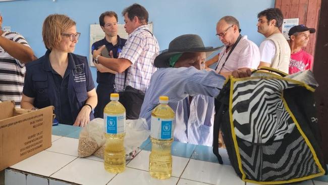 Donaciones del PMA a Cuba.
