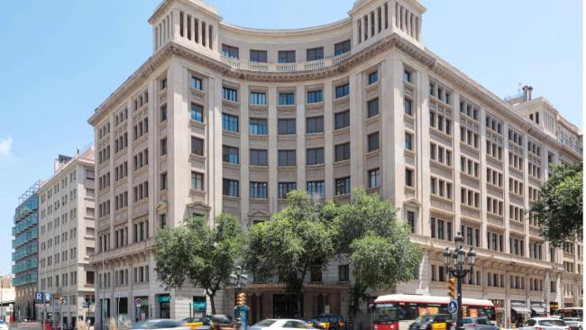 Sede de la patronal de Cataluña, en Barcelona.