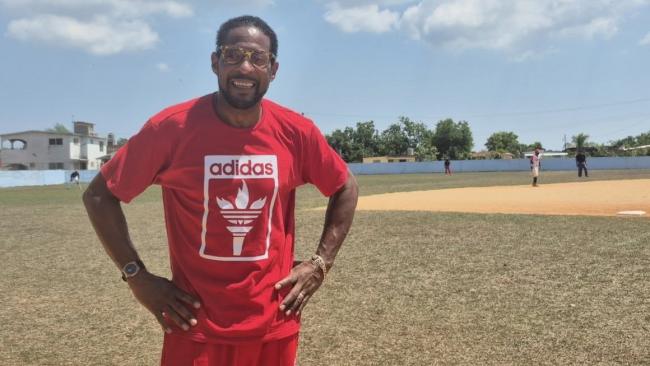 El exdeportista cubano Javier Sotomayor.