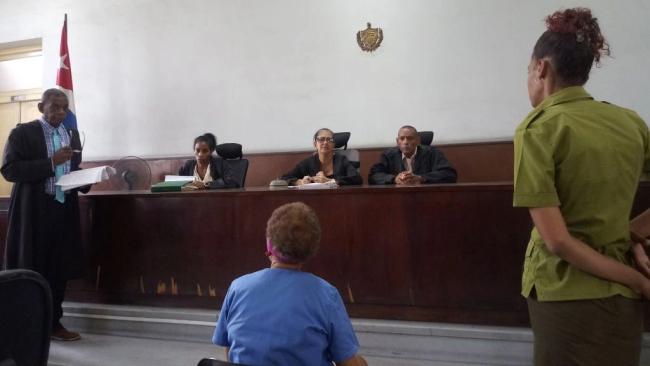 Juicio en Santiago de Cuba.