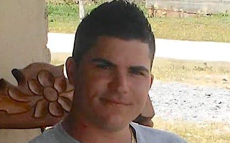 El preso político cubano Manuel de Jesús Rodríguez García.