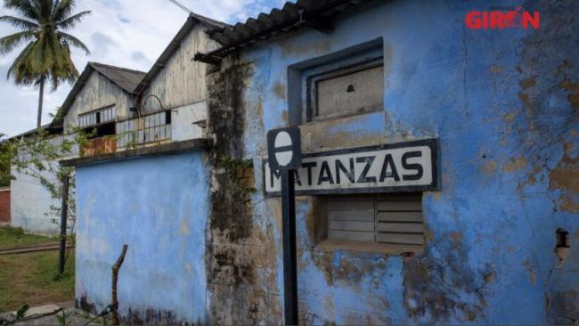 Estación de trenes en Matanzas.