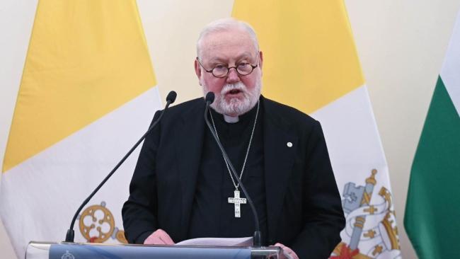 Paul Richard Gallagher, secretario del Vaticano para las Relaciones con los Estados y Organismos Internacionales.