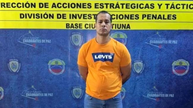 Carlos Andrés Pérez Abreu, detenido por supuestamente administrar 'Monitor Dólar'.