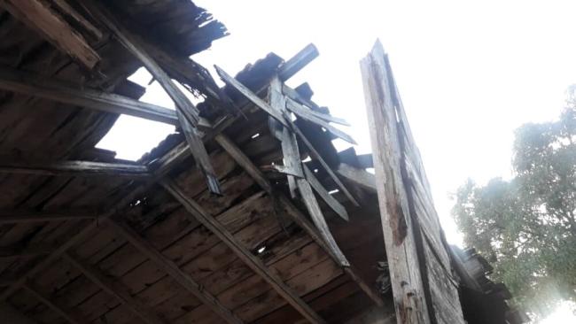 Vivienda de la activista Jessica Cohimbra Noriega.