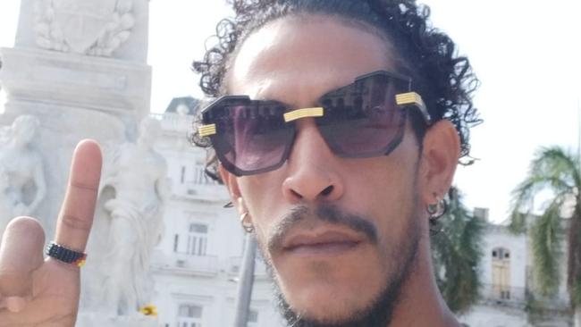 El activista cubano Ángel Cuza Alfonso.