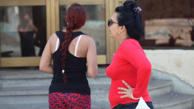 Mujeres en Cuba.
