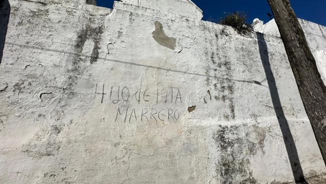 Cartel antigubernamental en Cuba.