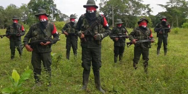 Miembros del ELN de Colombia.