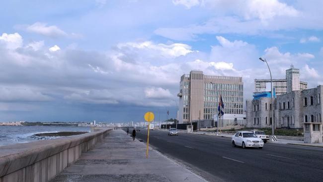 Embajada de EEUU en La Habana.