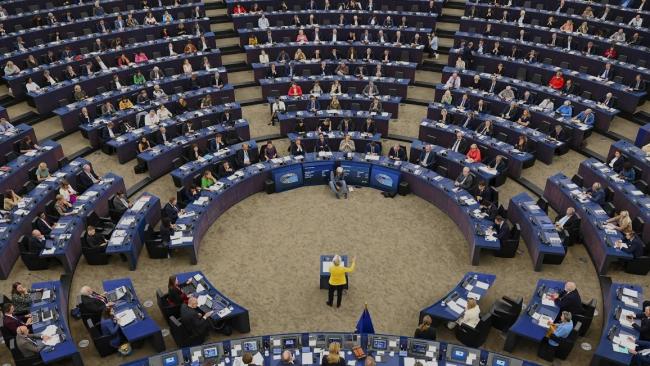 Sesión del Parlamento Europeo. 