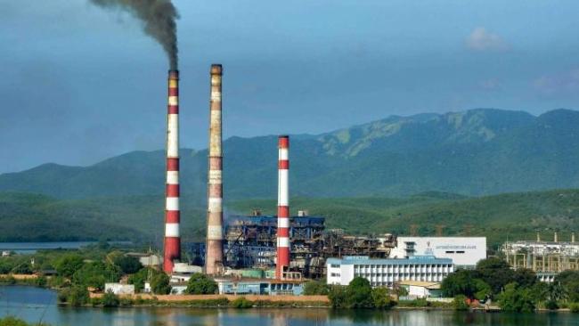 Termoeléctrica Antonio Maceo (Renté), de Santiago de Cuba.