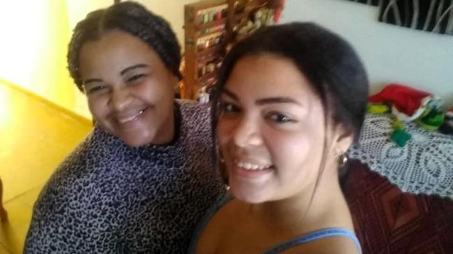Madre e hija detenidas tras la protesta del 29 de junio en Guanabacoa.