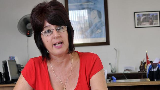 La exministra de Trabajo y Seguridad Social de Cuba, Marta Elena Feitó Cabrera.