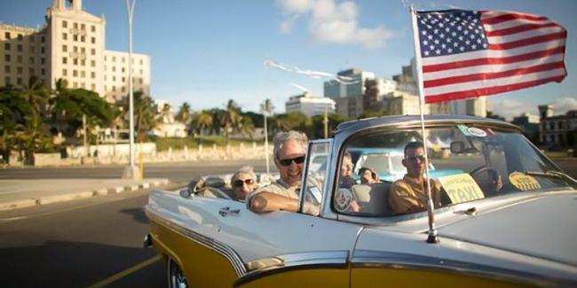 Turistas de EEUU en Cuba.