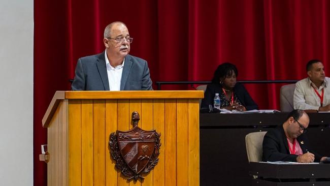 El ministro de Energía y Minas, Vicente de la O Levy. 