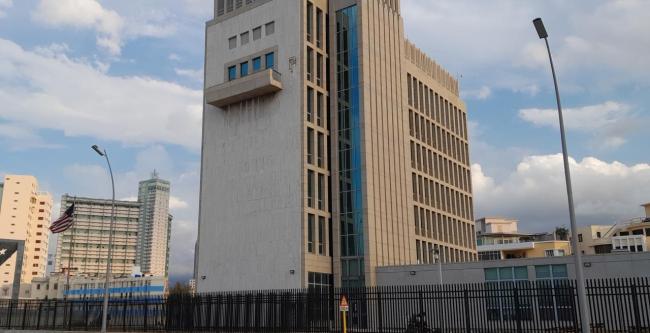 Embajada de EEUU en La Habana.