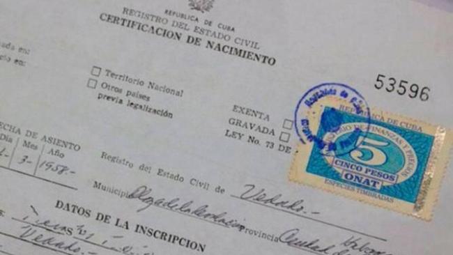 Legalización de documentos en Cuba.