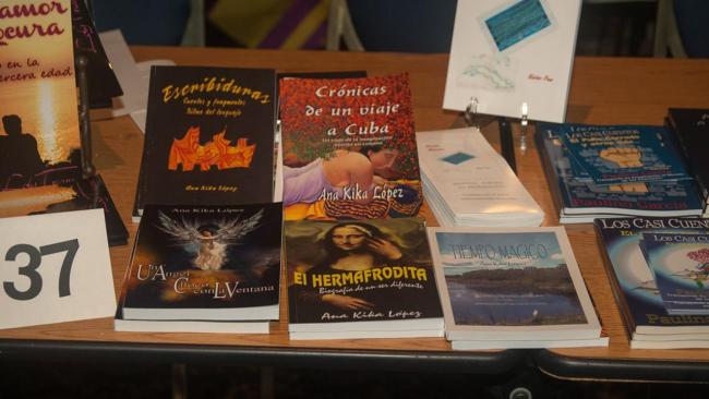 Libros de autores cubanos exiliados.