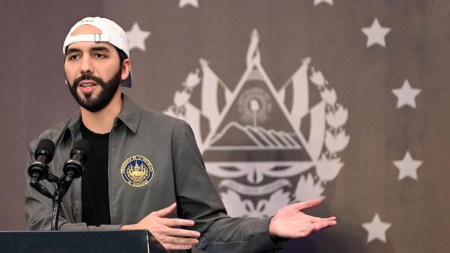 Nayib Bukele, presidente de El Salvador.