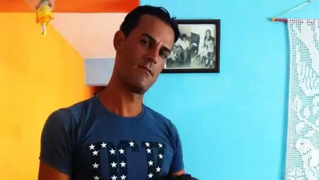 El preso político cubano Roberto Pérez Fonseca.