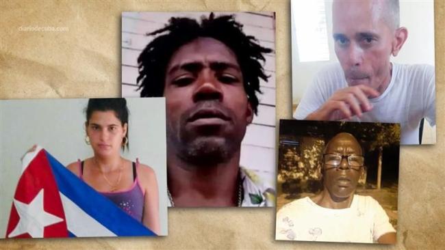 Presos políticos cubanos con problemas de salud en las cárceles.