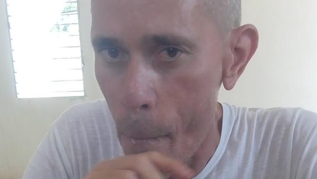 El preso político cubano Alexander Díaz Rodríguez.