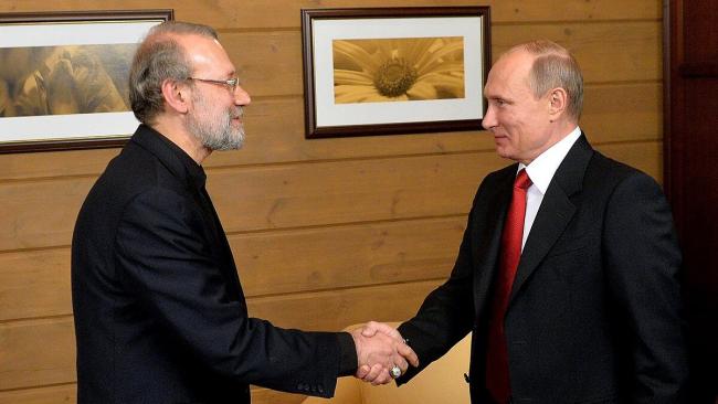 Putin y Lariyani en una foto de archivo.