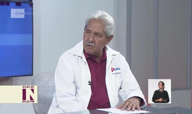 Francisco Durán, director de Epidemiología en el MINSAP.