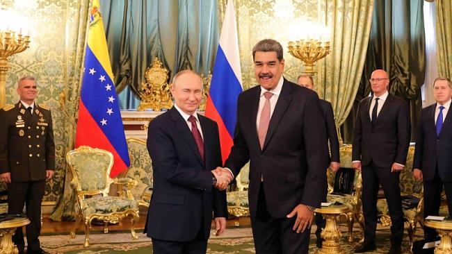 Putin y Maduro en Moscú.