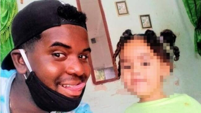El joven cubano Yosvani Hernández Meriño.