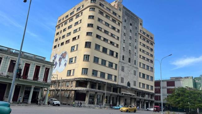 Una calle en Centro Habana.