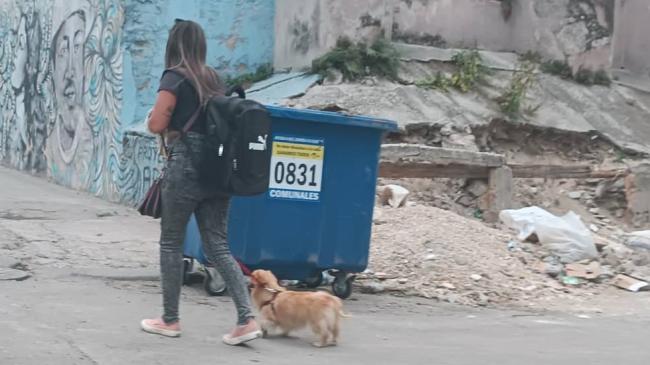 Una joven cubana.