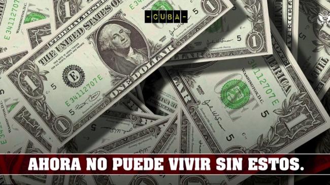 Billetes de dólares.
