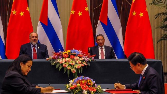 Foro China-Cuba, Beijing, 2023.