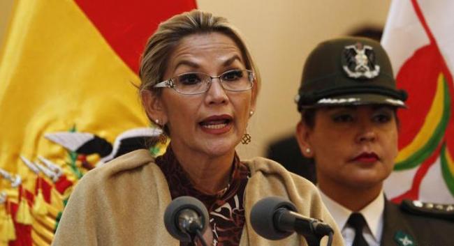  Jeanine Áñez, expresidenta interina de Bolivia. 