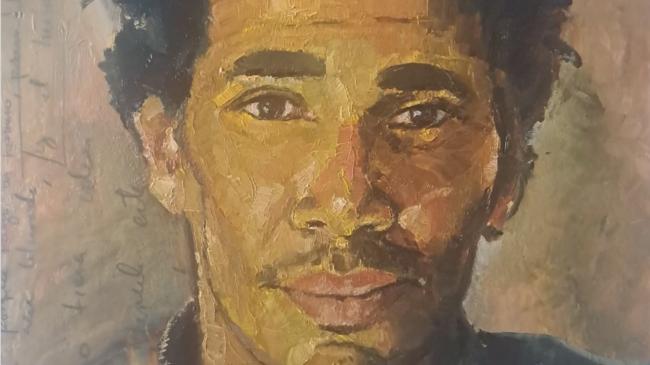 Luis Manuel Otero Alcántara pintado por Italo Expósito.
