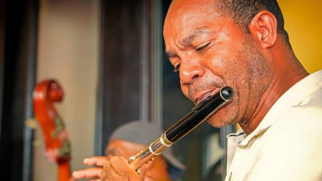 El músico cubano Rubén Leliebre.