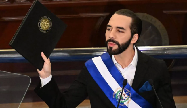 Nayib Bukele, presidente de El Salvador.
