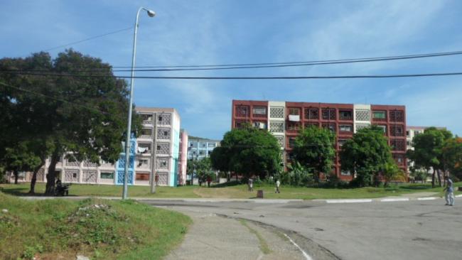 Vista general del Centro Urbano Abel Santamaría, donde se produjo el hallazgo.