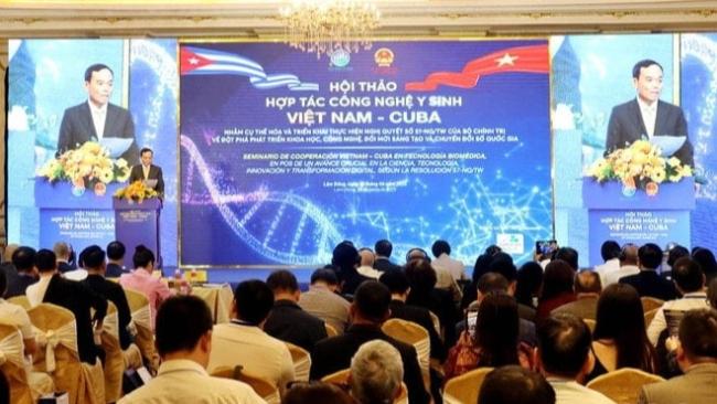 Reunión de autoridades en Vietnam y Cuba.