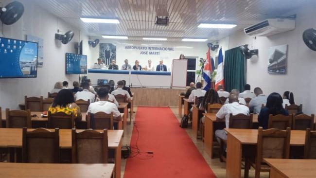 Curso de capacitación en La Habana.