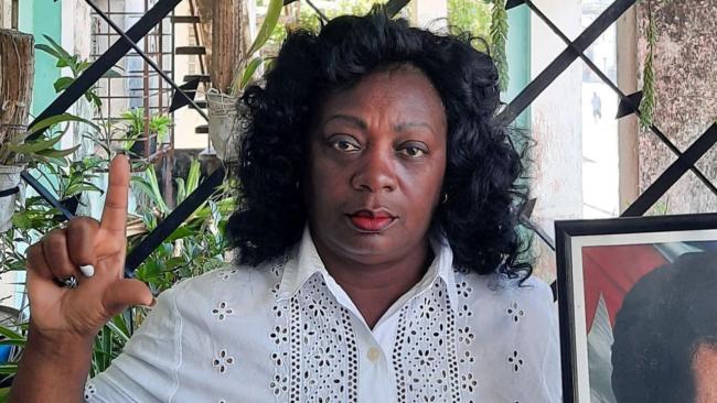 La líder opositora cubana Berta Soler.