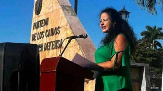 Diomisley Llerena Suárez, primera secretaria del PCC en Cruces.