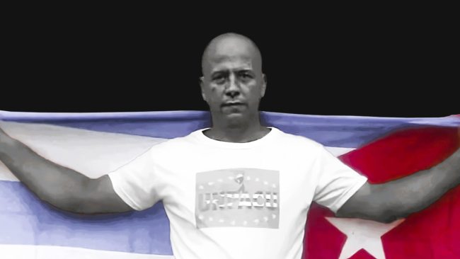 El preso político cubano Alexander Verdecia.