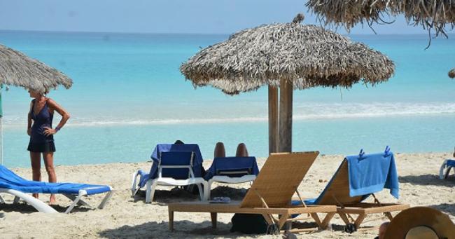 Turistas en Cuba.