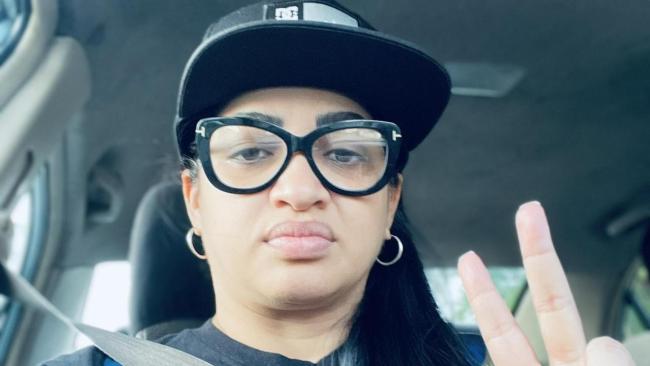 La activista cubana  Yamilka Lafita (Lara Crofs), reprimida con violencia en agosto.