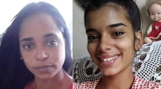 Las hermanas Mariana Fernández León y Yaneris Redondo León.